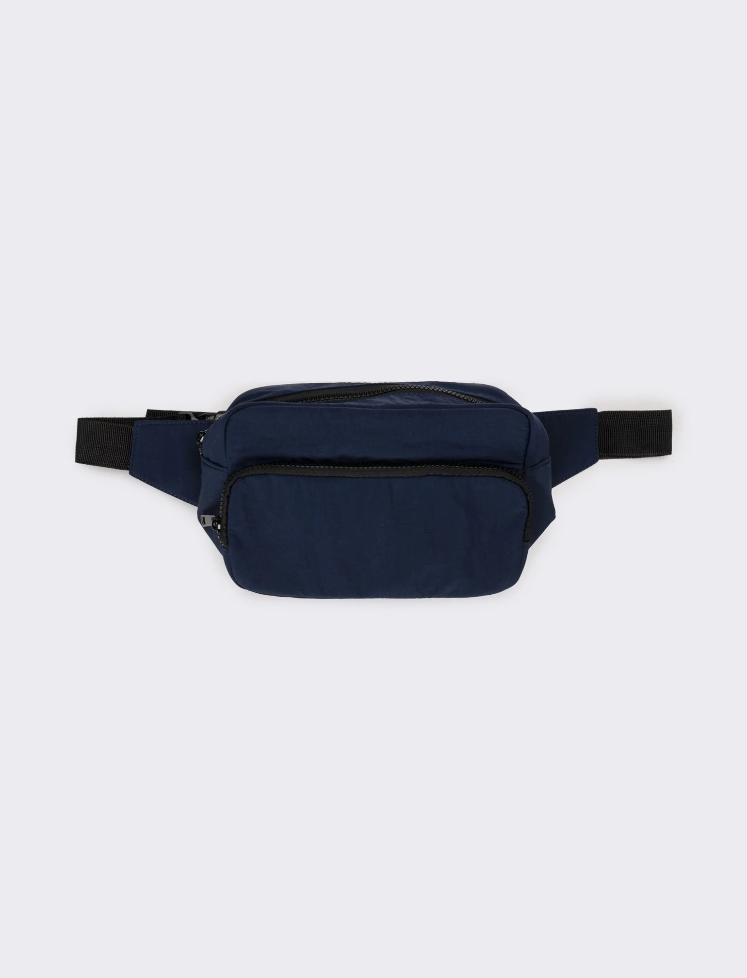 Marsupio uomo con zip avanti - Blu