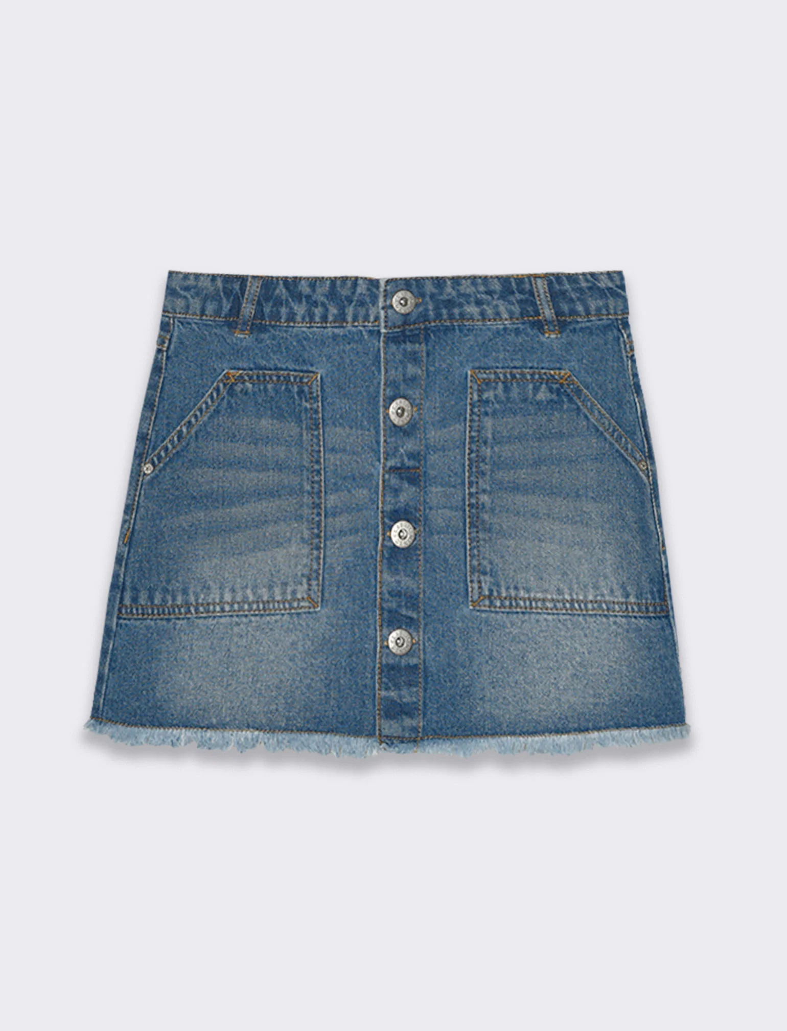 Minigonna in jeans da bambina - Denim - Image 3