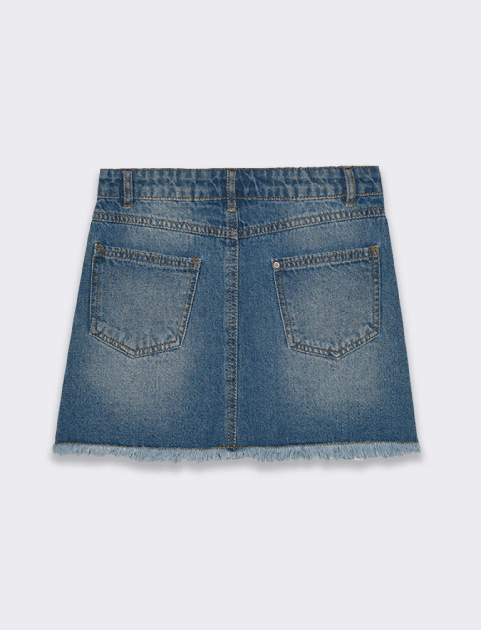 Minigonna in jeans da bambina - Denim - Image 4