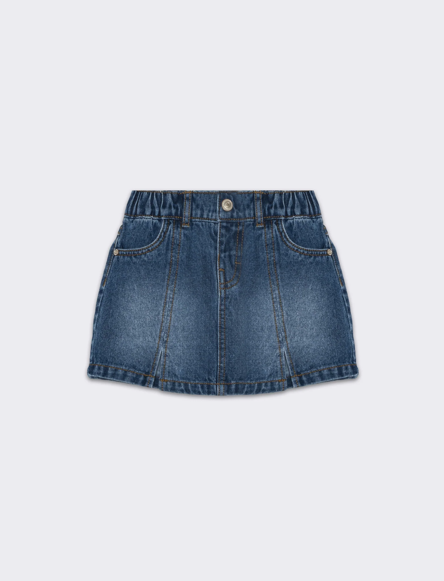Monigonna in denim da neonata - Denim