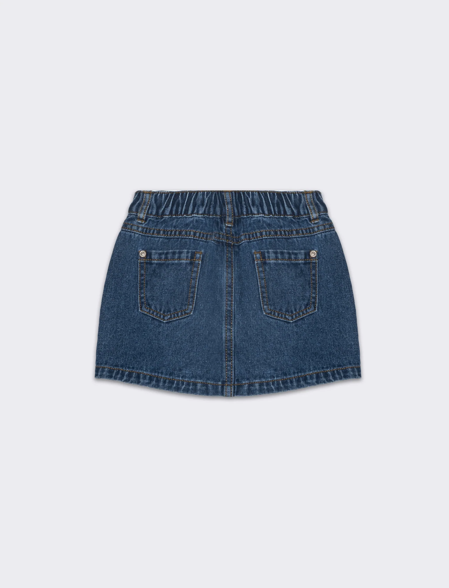 Monigonna in denim da neonata - Denim - Image 2