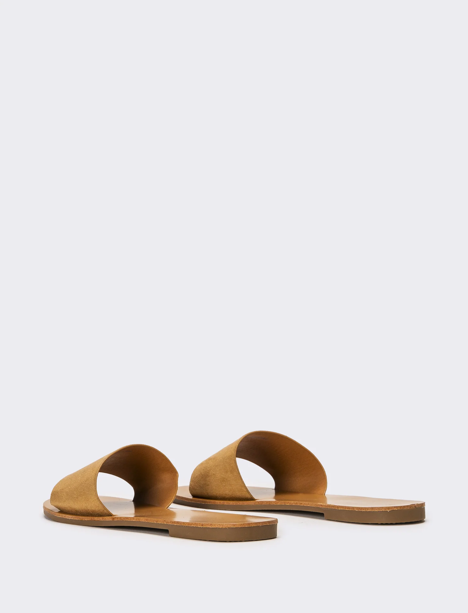 Mule a fascia da donna - Cammello - Image 3