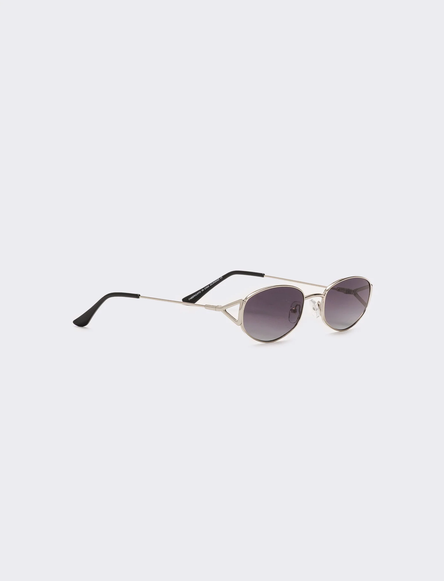 Occhiali da sole in metallo donna - Argento - Image 2