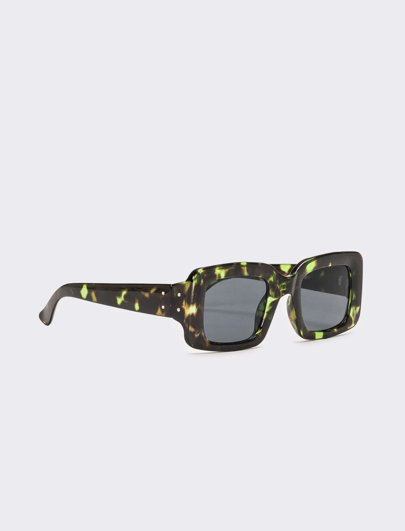 Occhiali donna rettangolari - Verde - Image 2