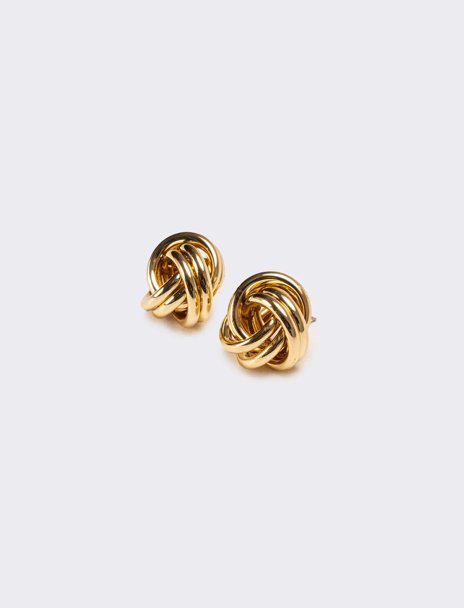 Orecchini donna nodo - Oro - Image 2