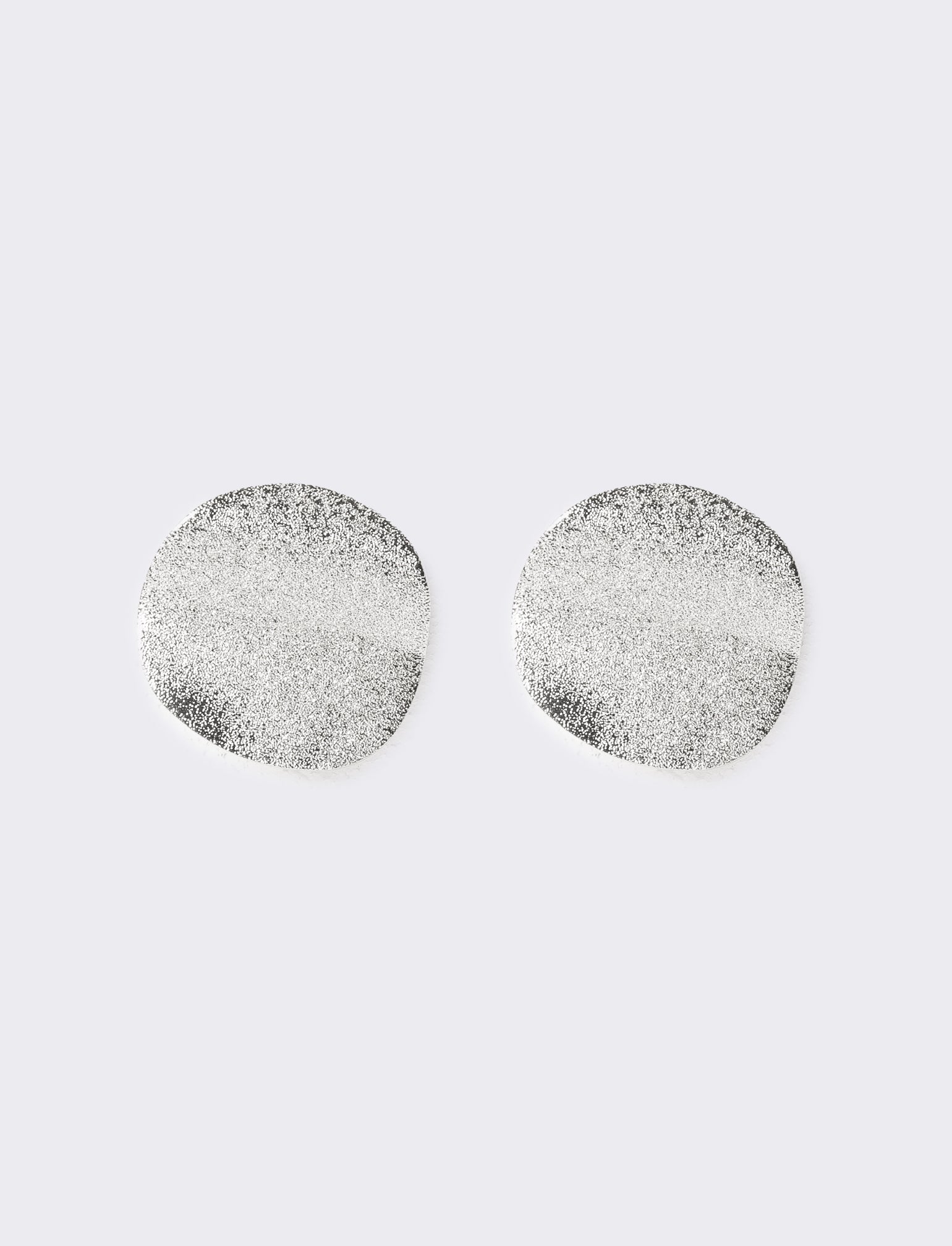 Orecchini donna padella con clips - Argento - Image 2