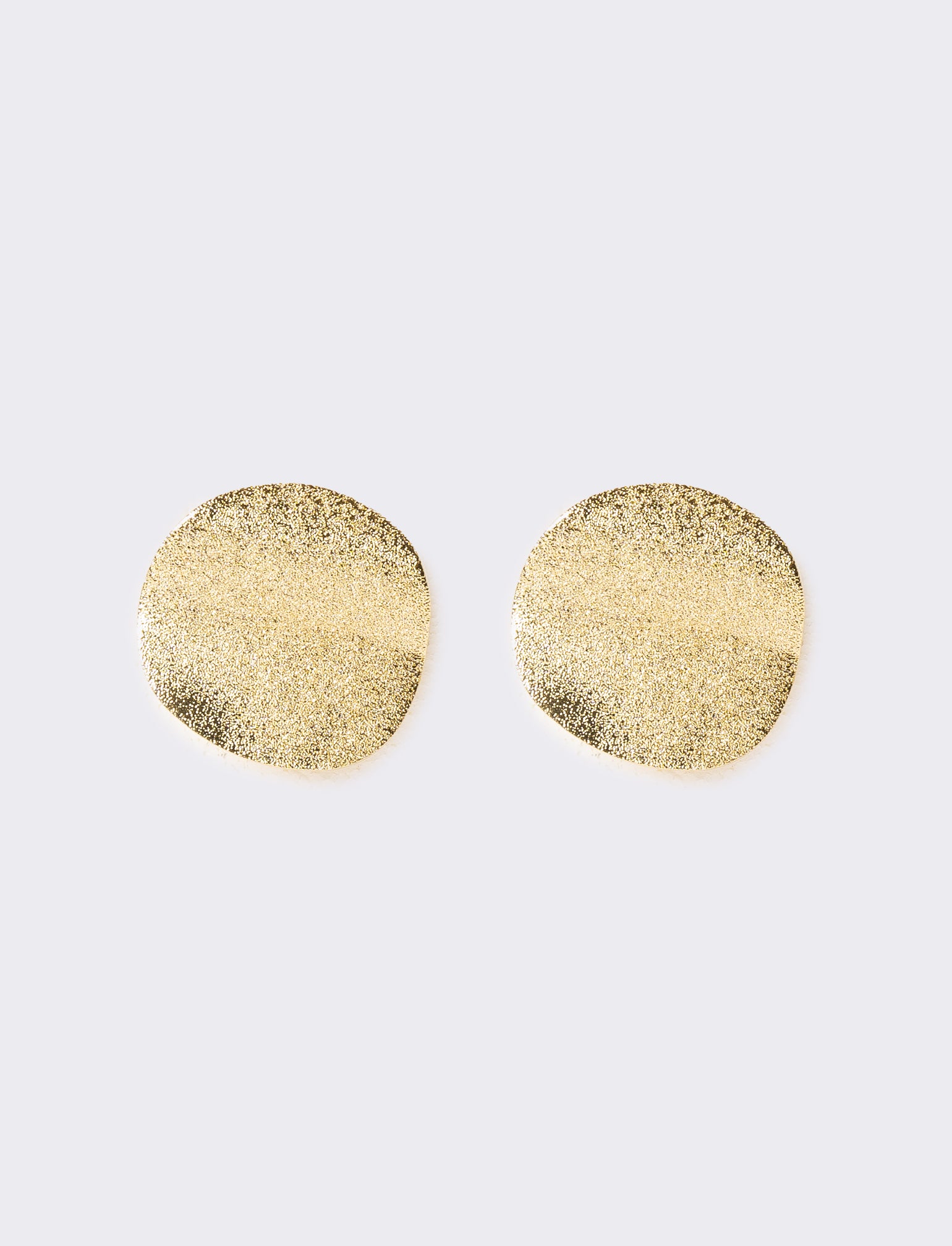 Orecchini donna padella con clips - Oro