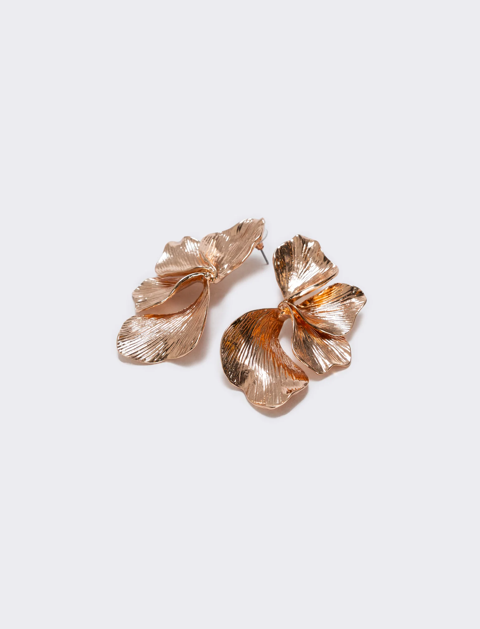 Orecchini Mezzo Fiore - Rosa - Image 2