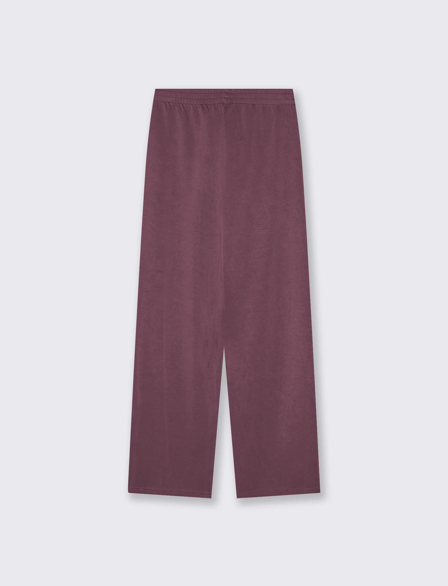 Pantafitness con elastico in vita - Rosso amarena - Image 2