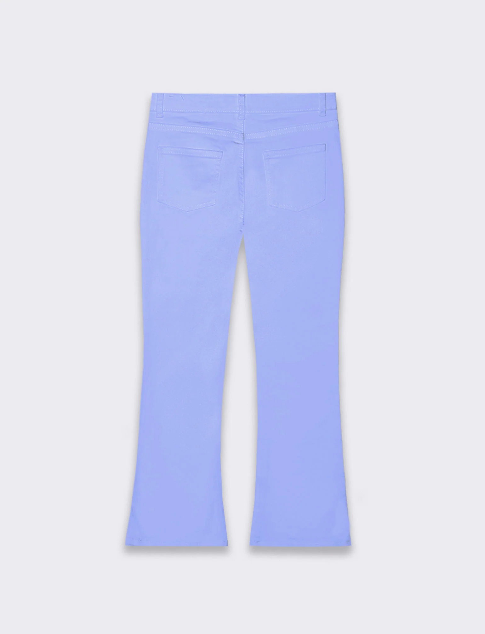 Pantalone 5 tasche da bambina - Azzurro - Image 4