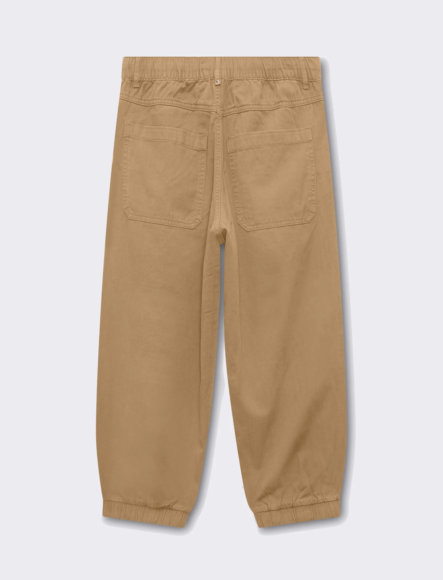 Pantalone a palloncino da donna - Beige fieno - Image 5