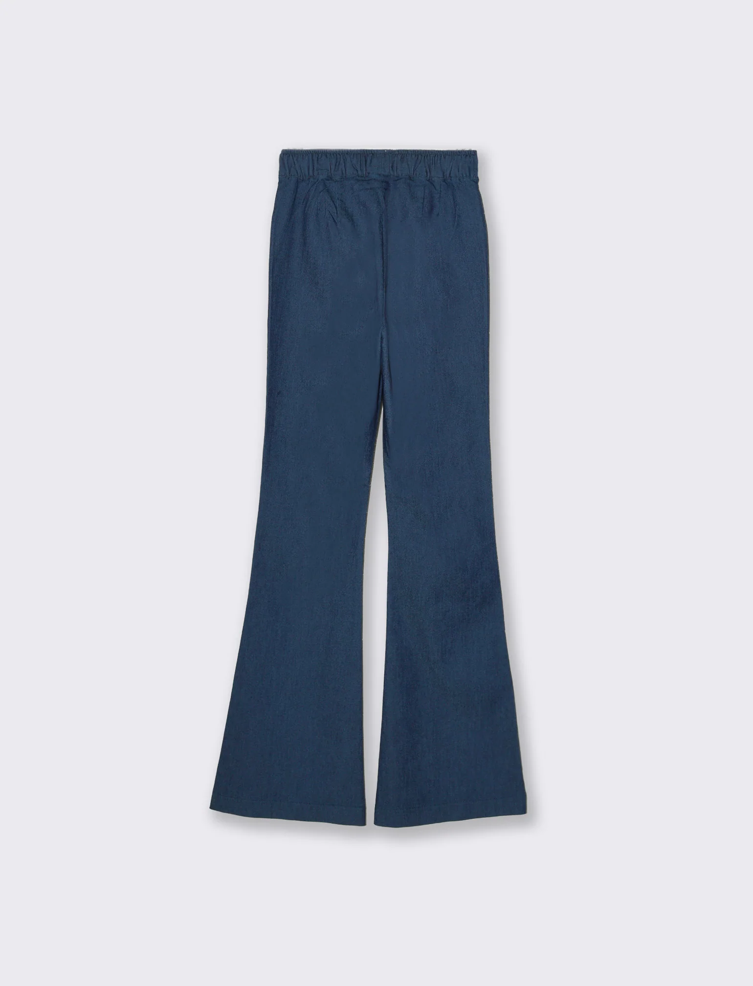 Pantalone a zampa da donna - DENIM SCURO - Image 5