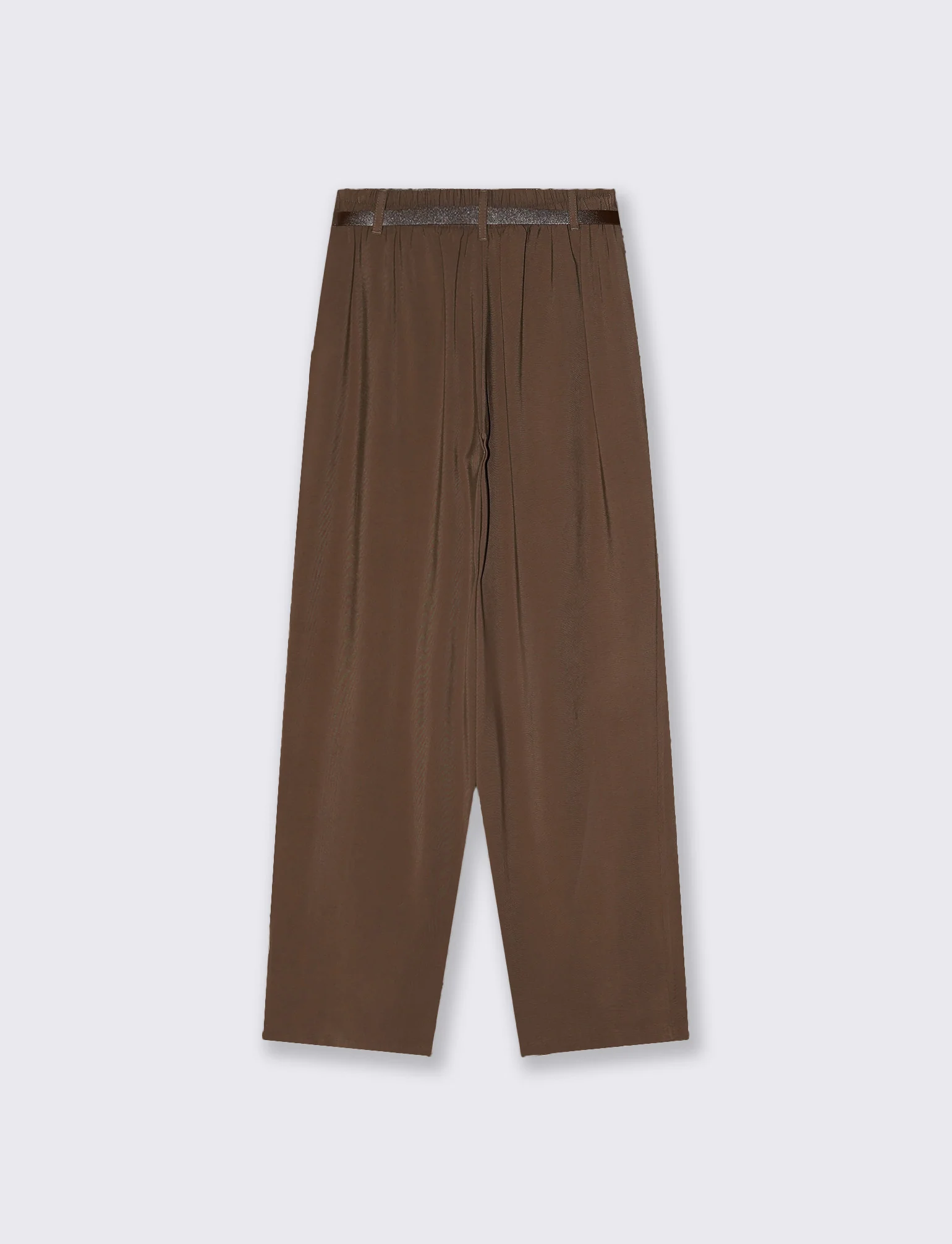 Pantalone baggy con cintura - Moro - Image 2