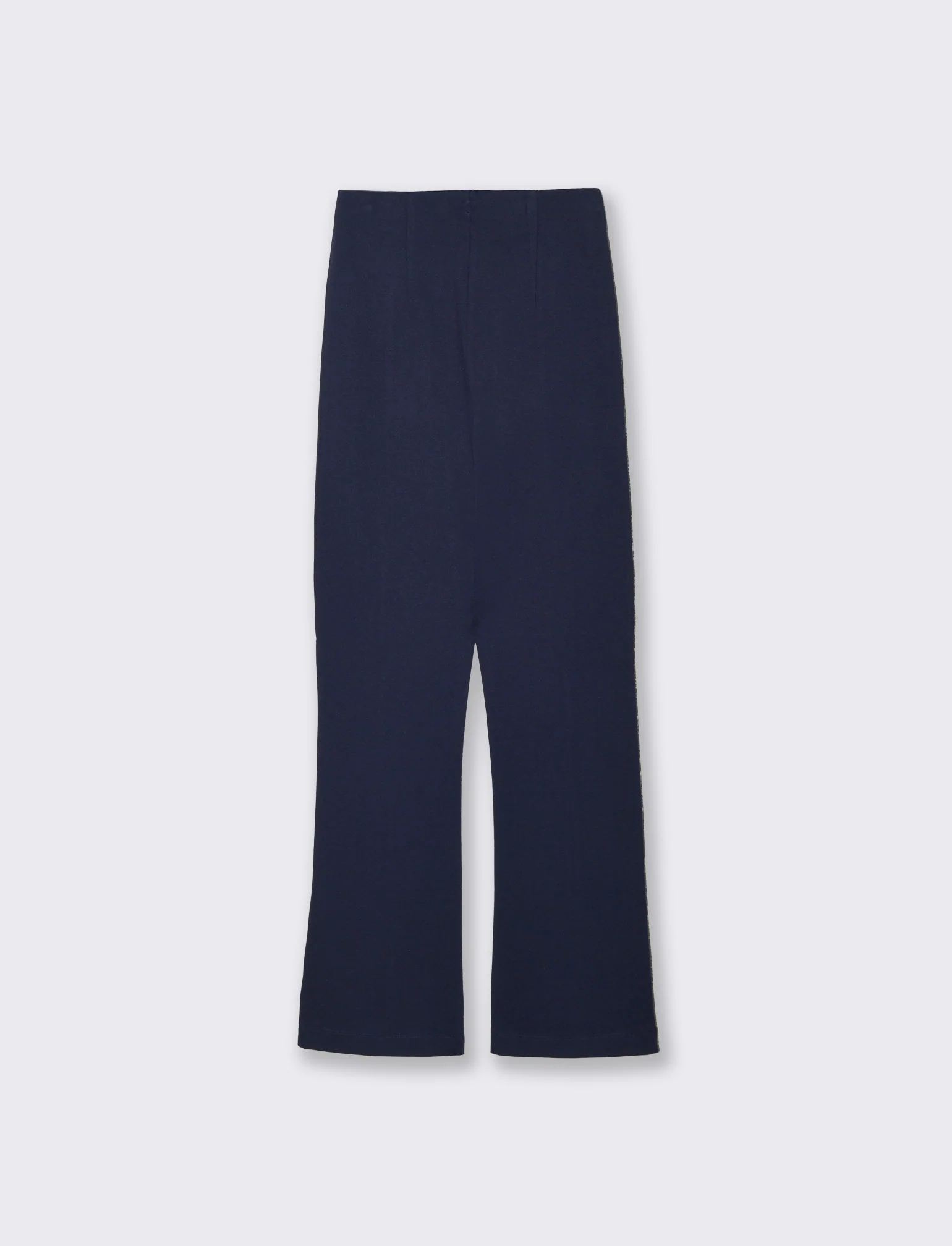 Pantalone Basico con Banda Elastica - Blu - Image 2