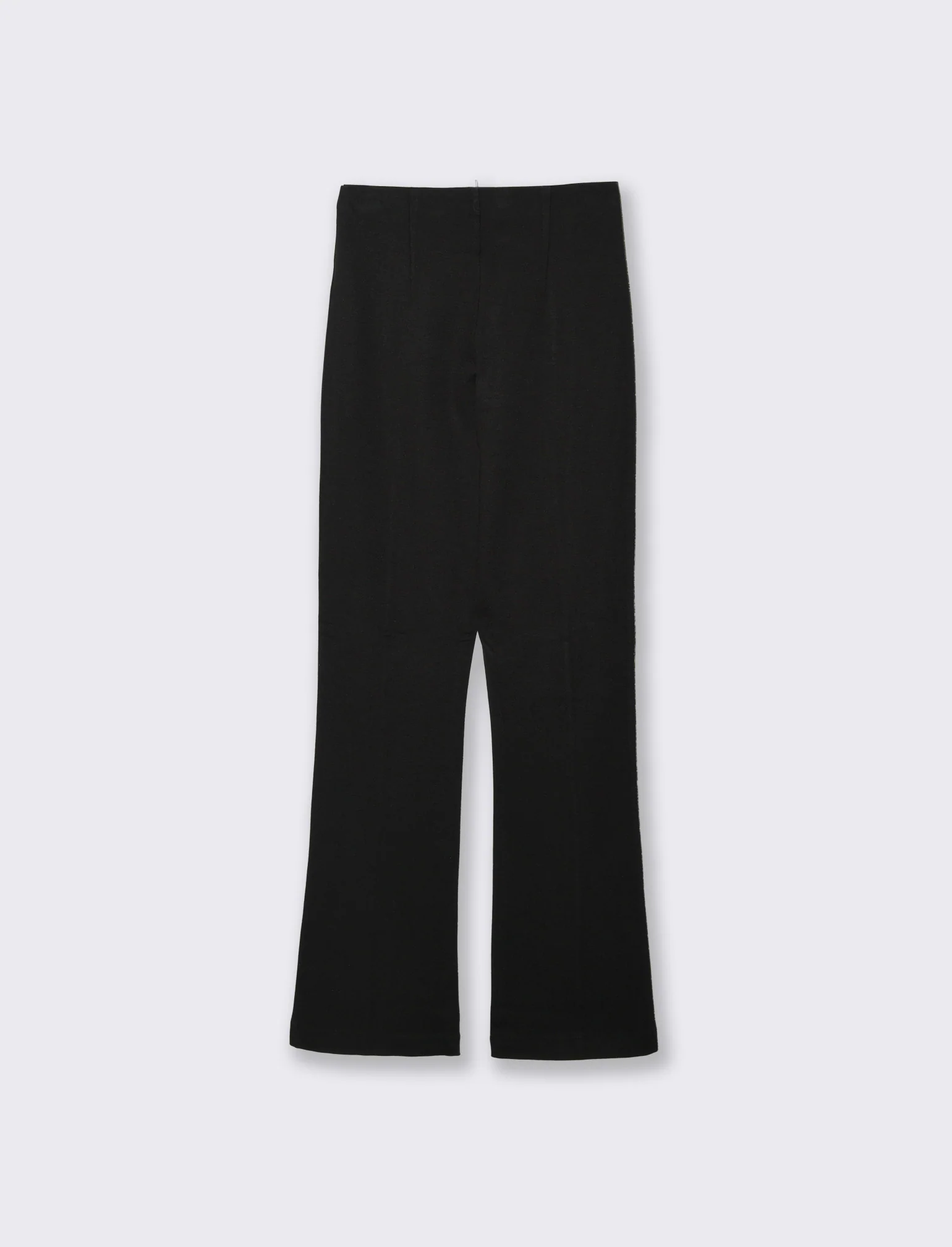 Pantalone Basico con Banda Elastica - Nero - Image 2