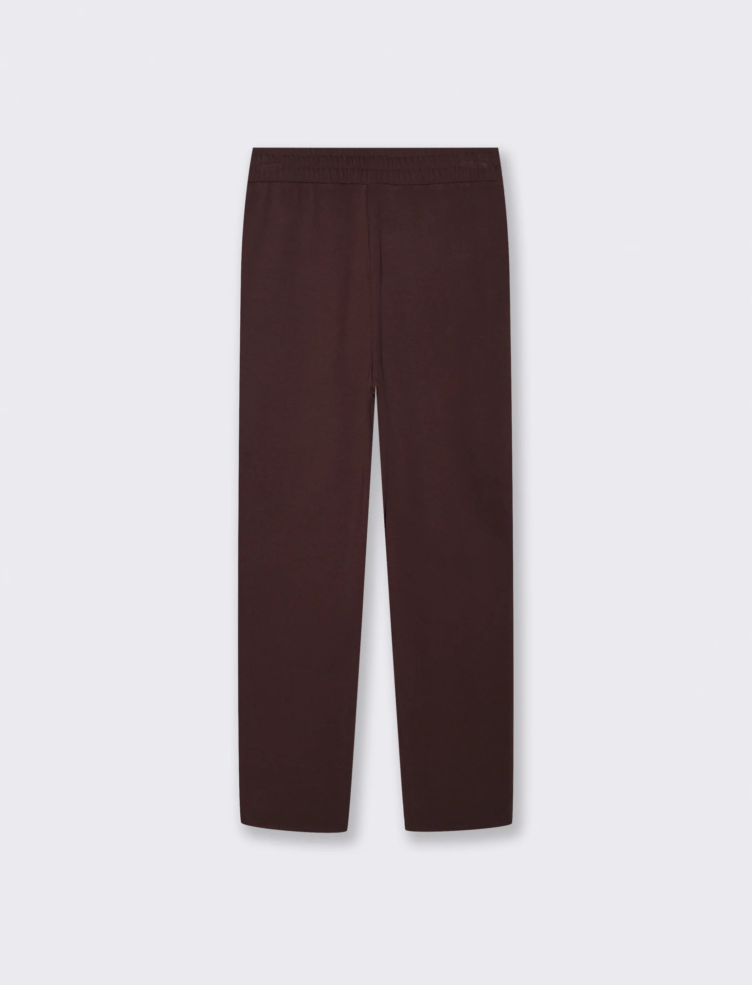 Pantalone Basico con Elastico in Vita - Moro - Image 2