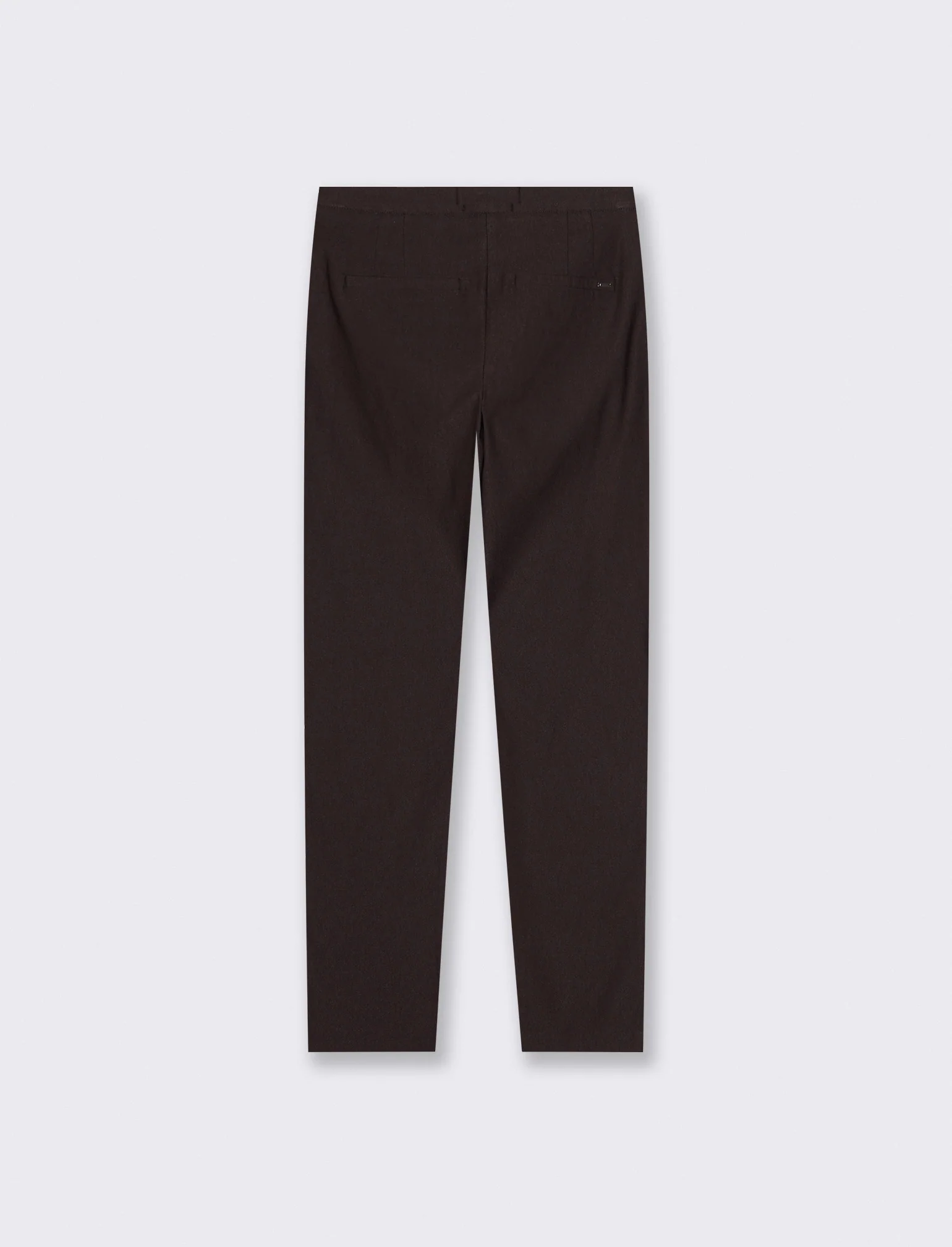 Pantalone Bengalin Skinny Vita Regolare - Moro - Image 2