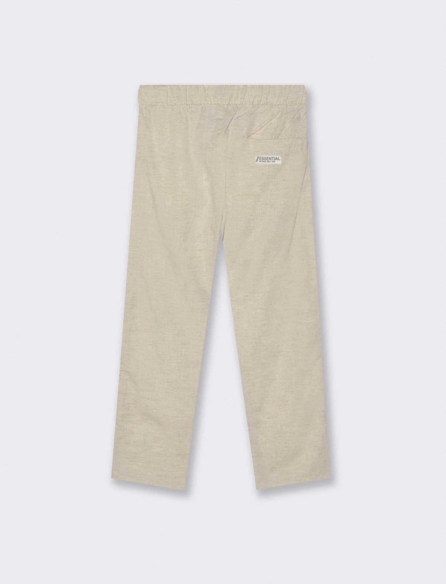 Pantalone chino in misto lino versatile - Sabbia - Image 5