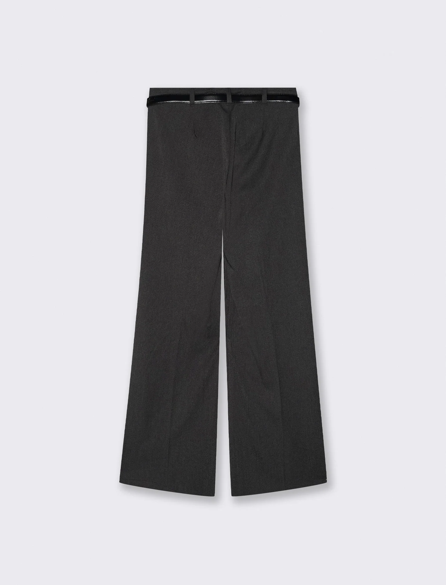 PANTALONE CON CINTURA - Grigio mel. - Image 2