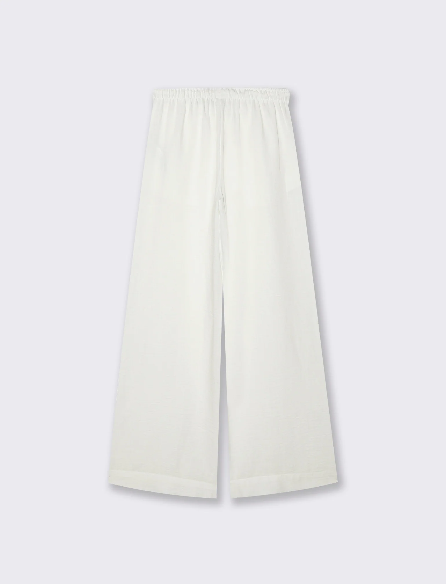 PANTALONE CON COULISSE - Bianco