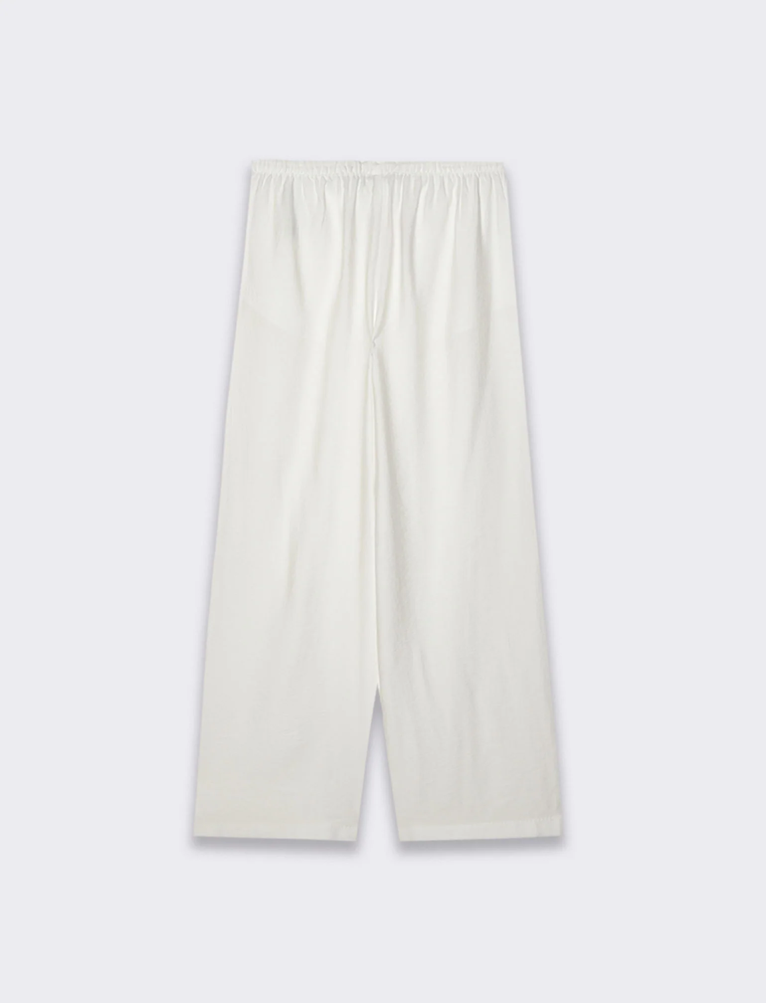 Pantalone con coulisse da donna - Bianco - Image 5