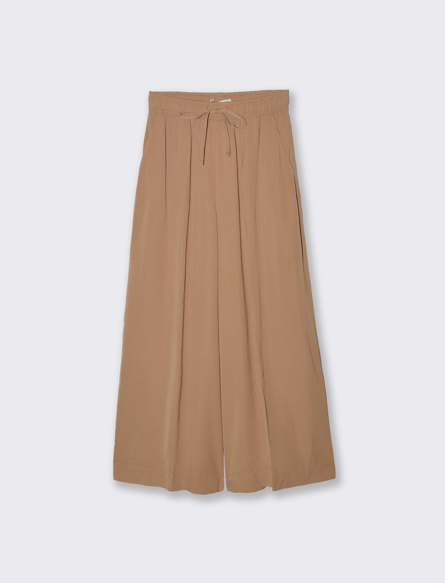 Pantalone con coulisse da donna - Caramello - Image 4
