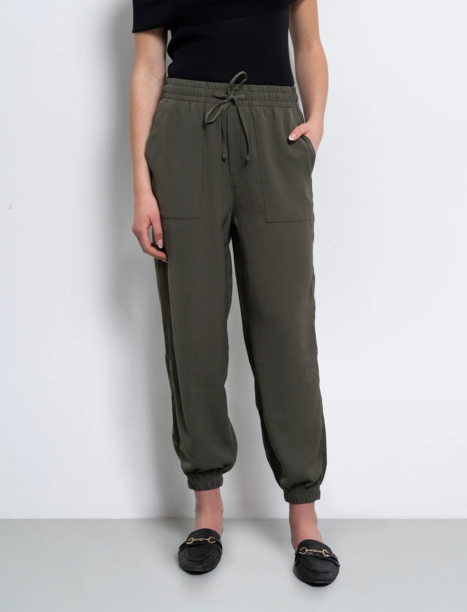Pantalone con coulisse da donna - Ve.milit. - Image 2