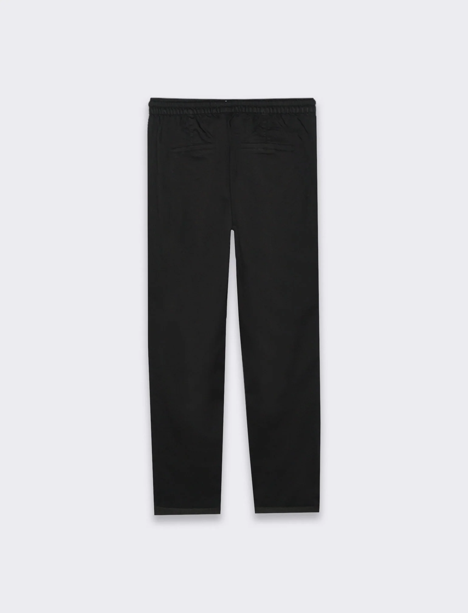 Pantalone con coullisse da donna - Nero - Image 2