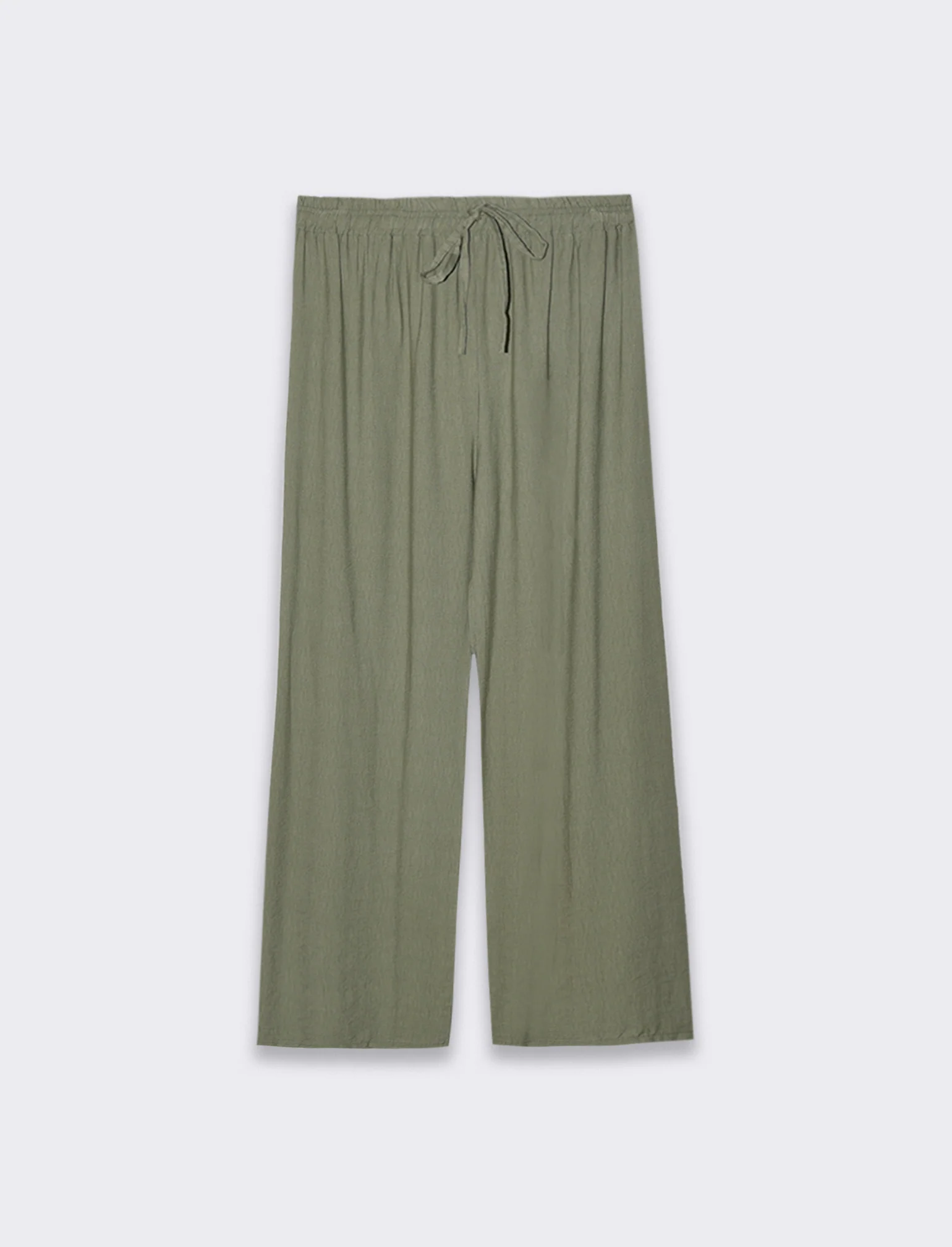Pantalone con elastico e lacci in vita - Ve.milit. - Image 2