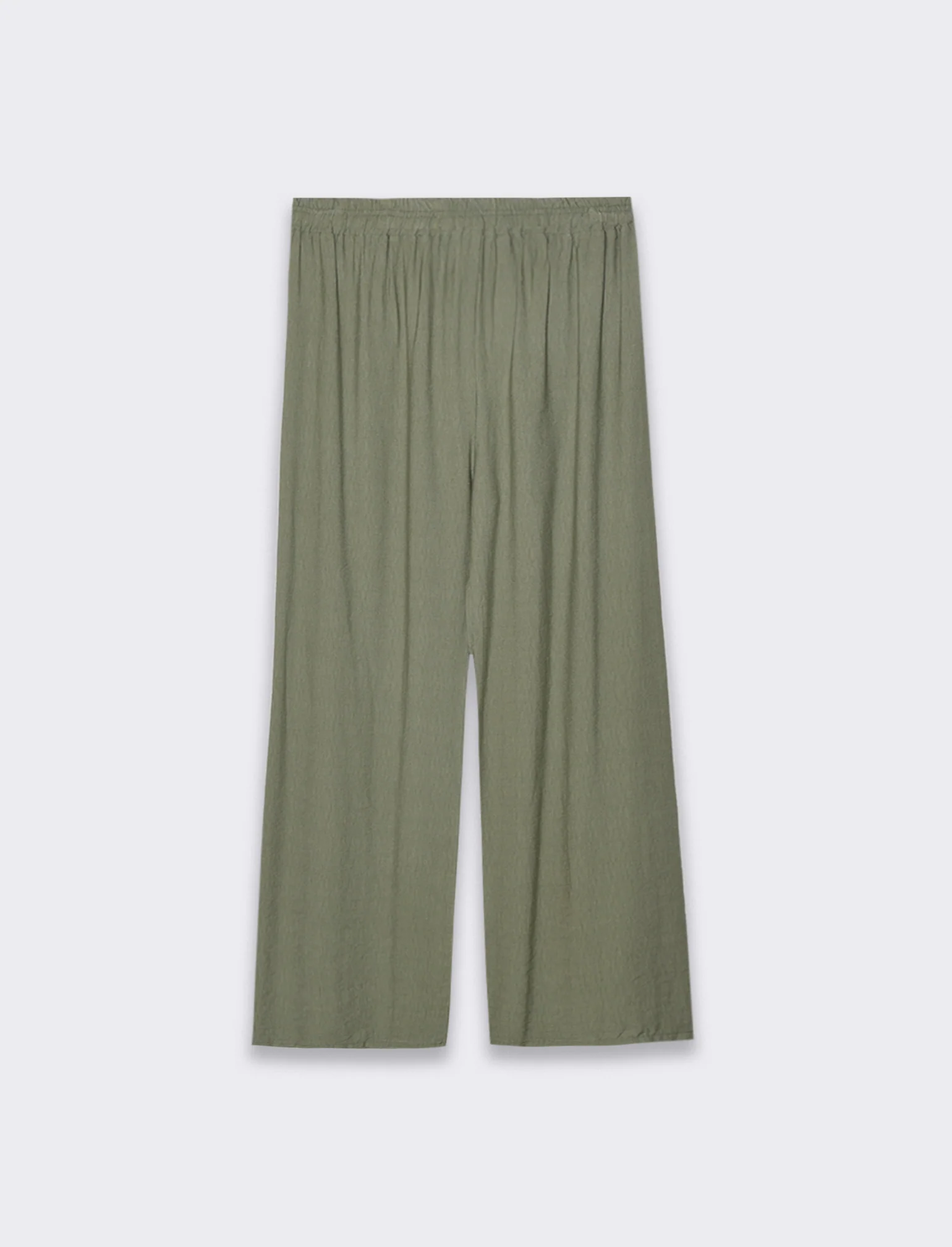 Pantalone con elastico e lacci in vita - Ve.milit. - Image 3