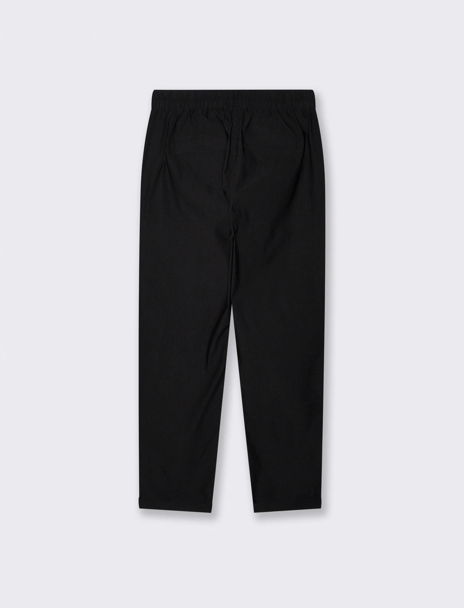 PANTALONE CON ELASTICO - Nero - Image 2