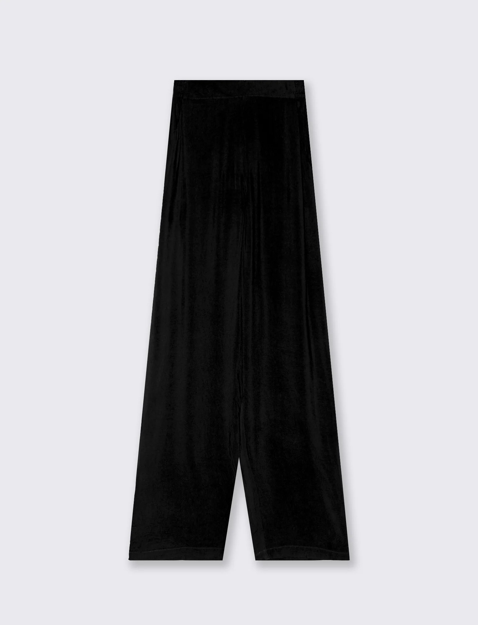 Pantalone con fusciacca in vita da donna - Nero - Image 4