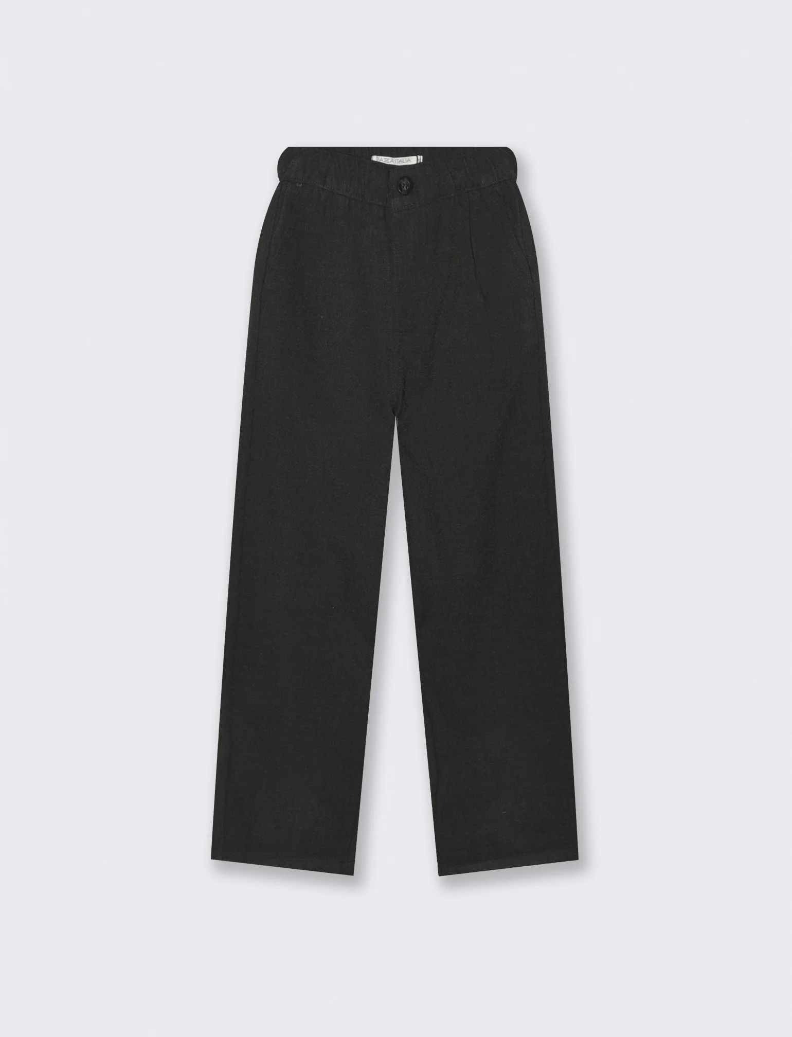 Pantalone con pence. - Grigio