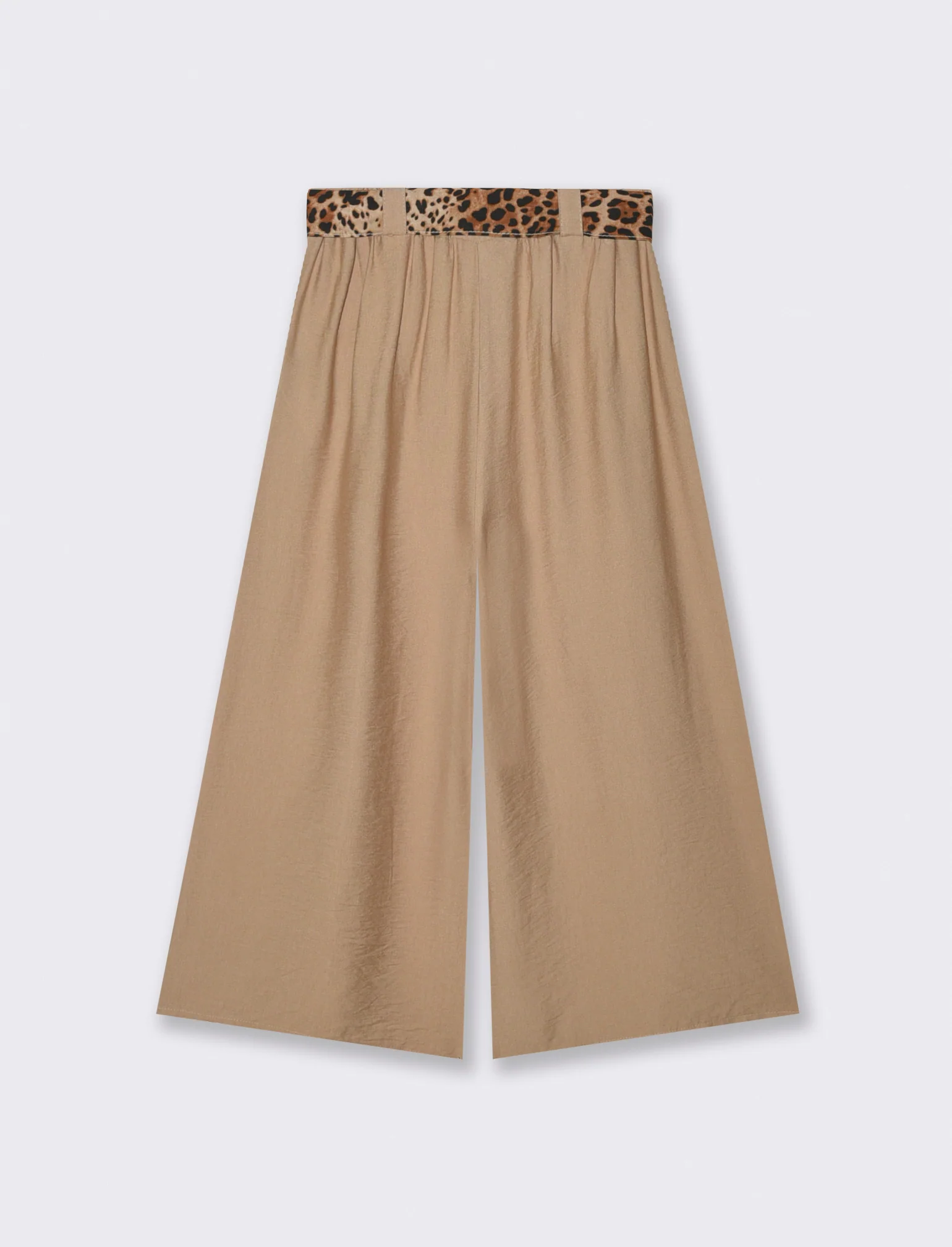 PANTALONE COULOTTE - Cammello - Image 4