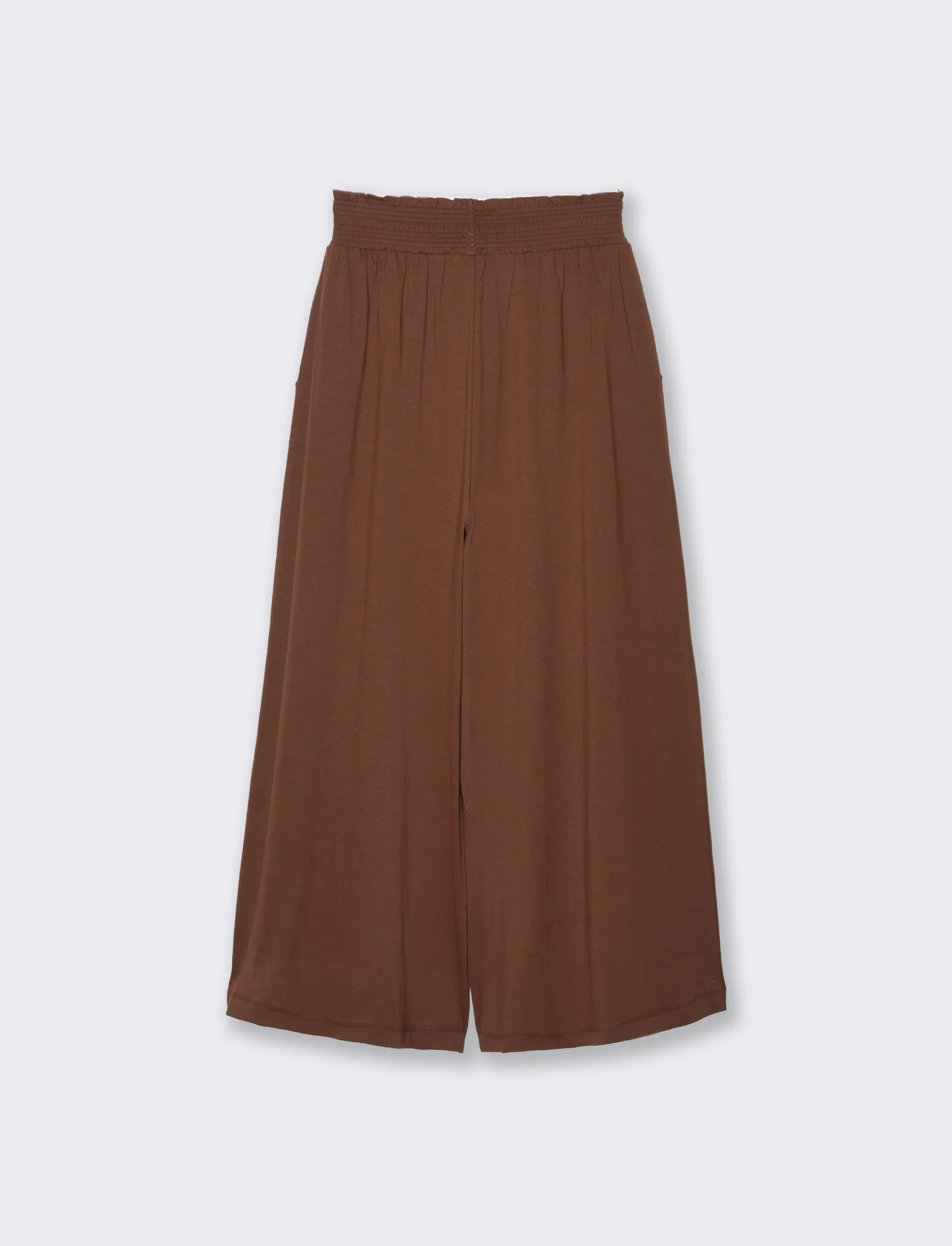 Pantalone coulotte da donna - Caffe' - Image 2