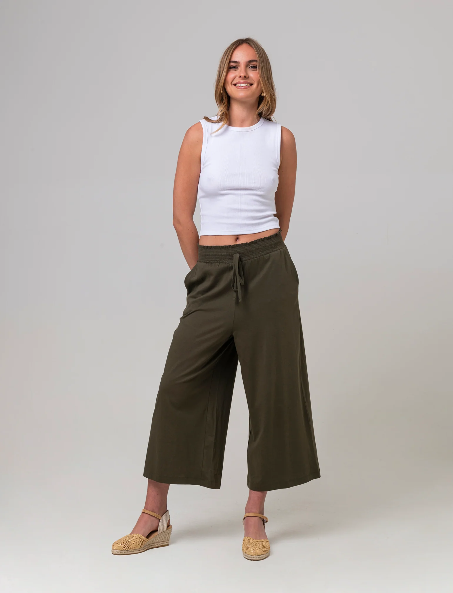 Pantalone coulotte da donna - Ve.milit. - Image 3