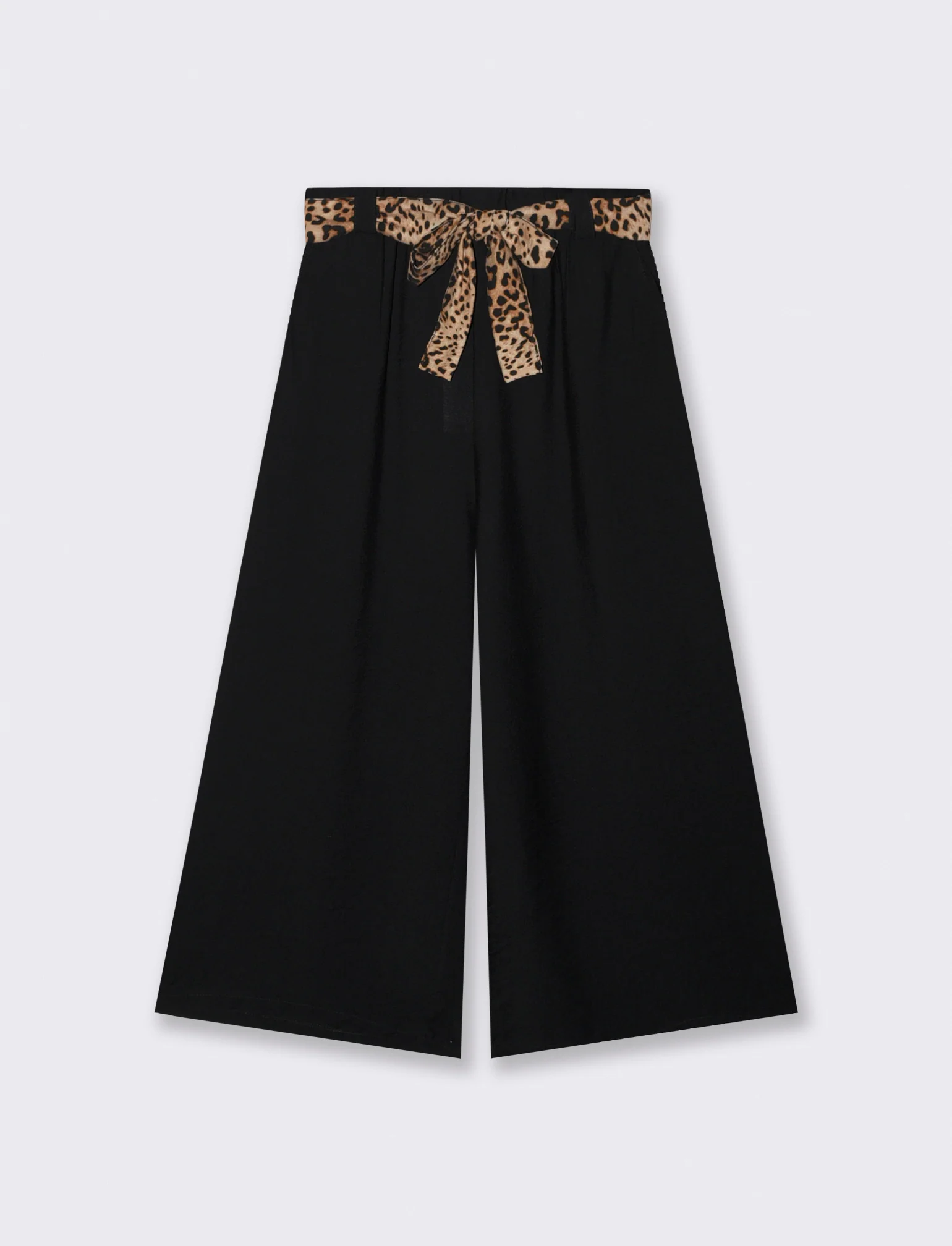 PANTALONE COULOTTE - Nero - Image 3