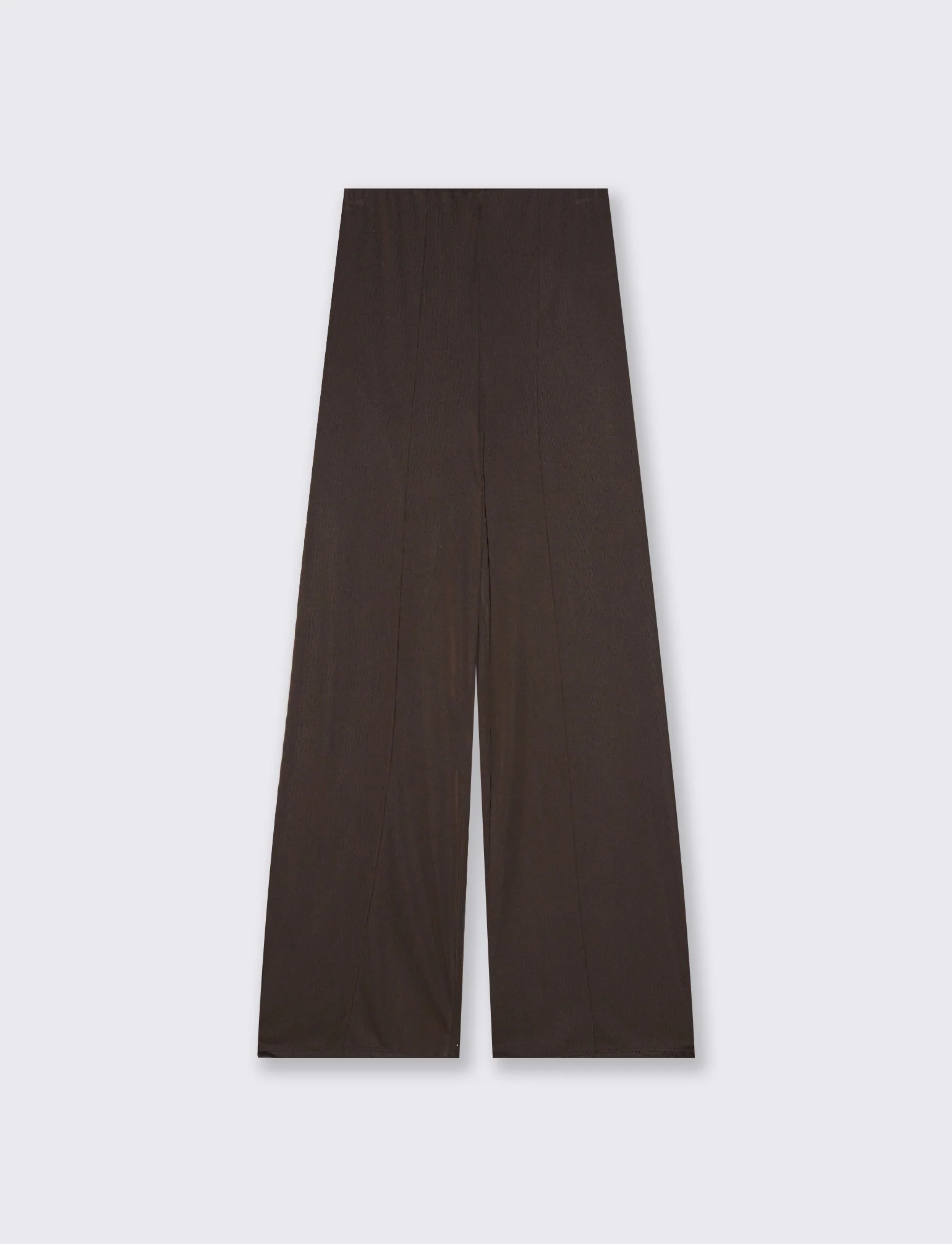 Pantalone Dritto Elastico - Moro