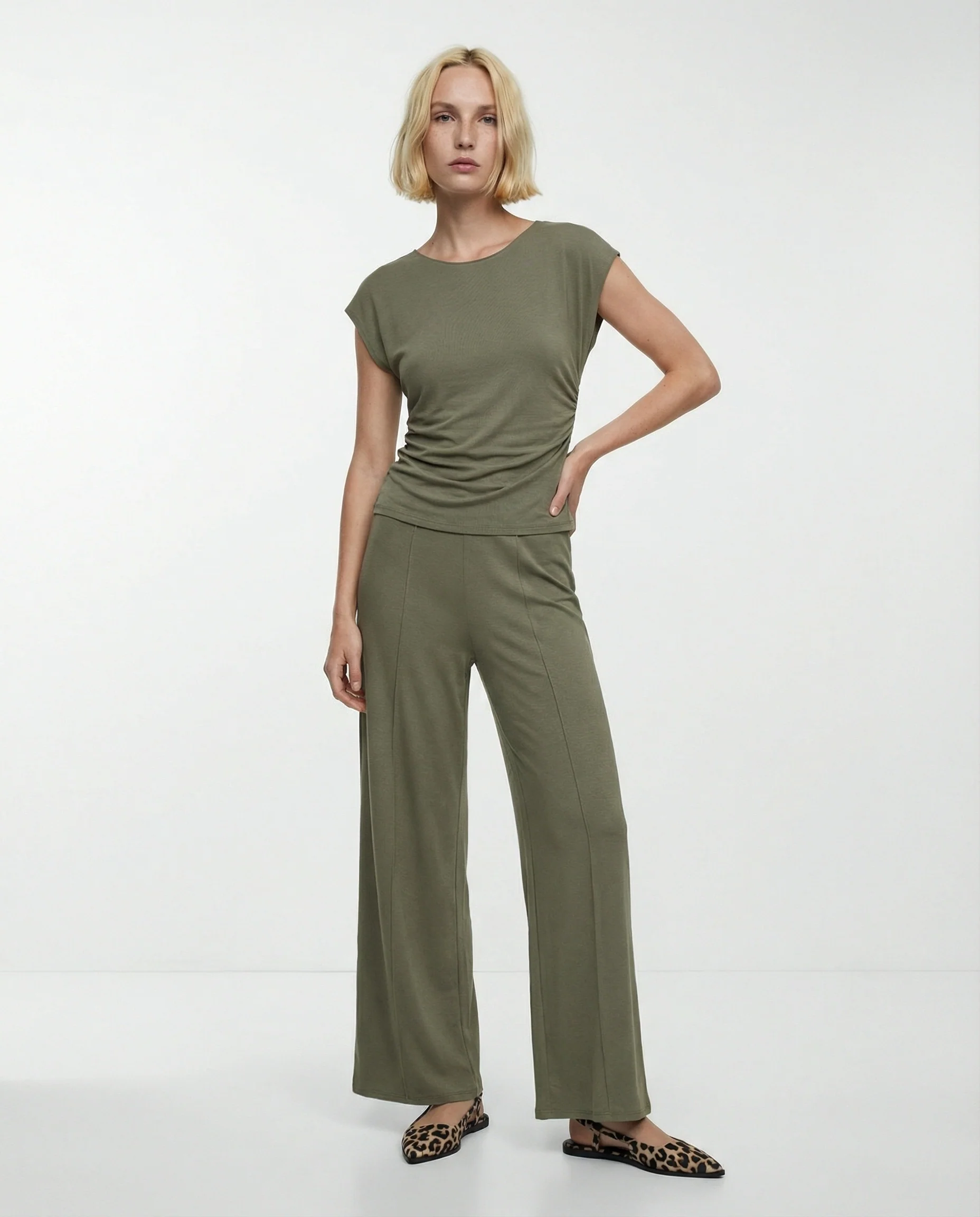Pantalone Dritto Elastico - Ve.milit. - Image 4