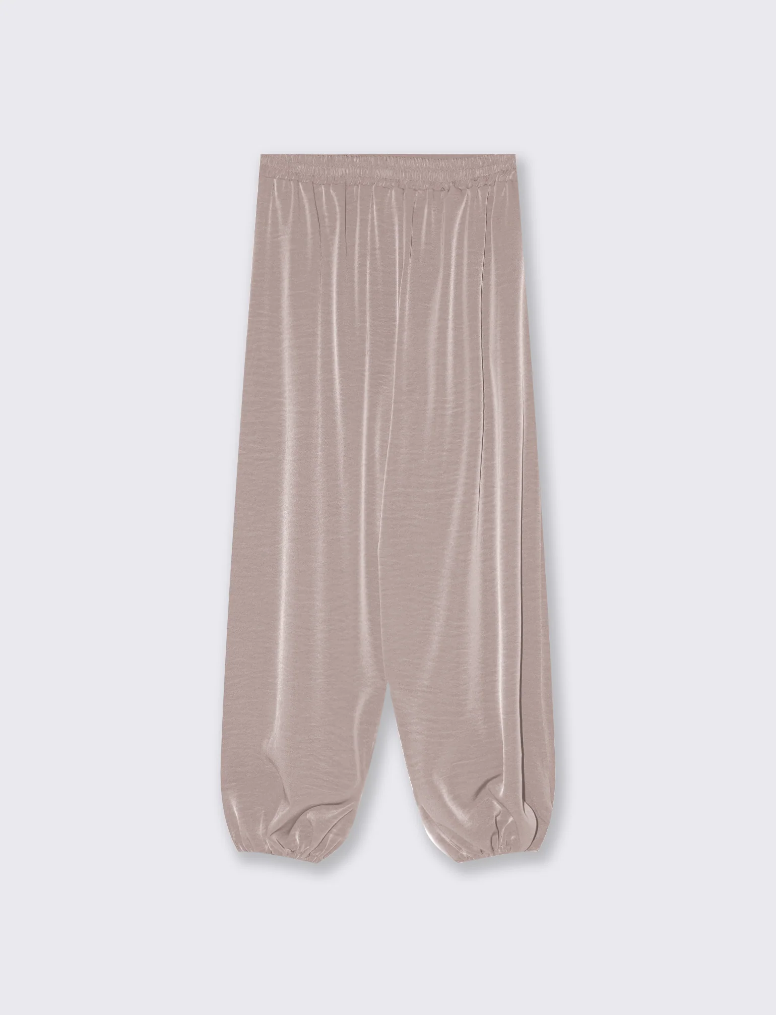 Pantalone effetto palloncino - Grigio fango - Image 2