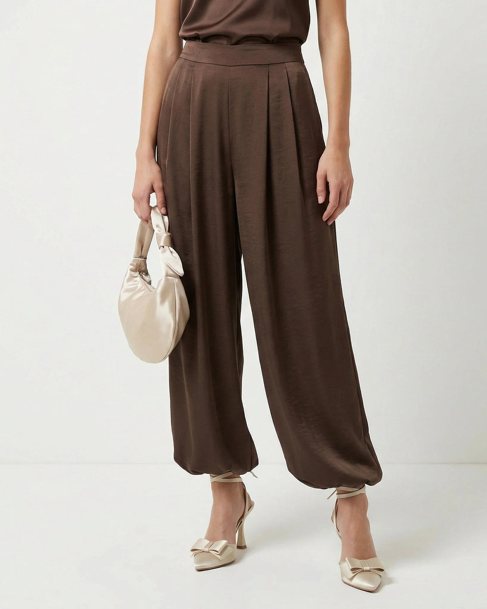 Pantalone effetto palloncino - Moro - Image 3