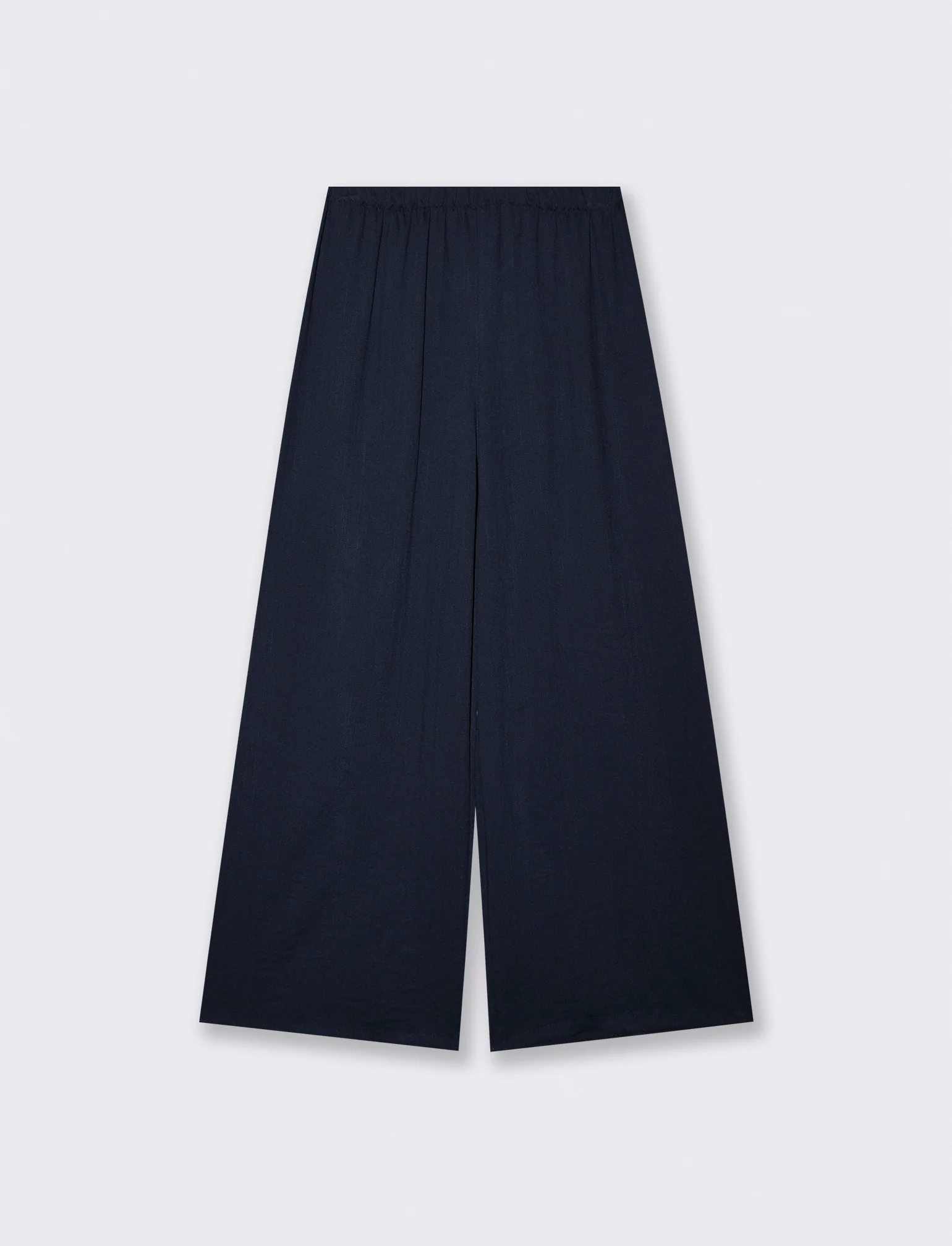 Pantalone Elasticizzato con Vestibilità Orbida - Blu - Image 2