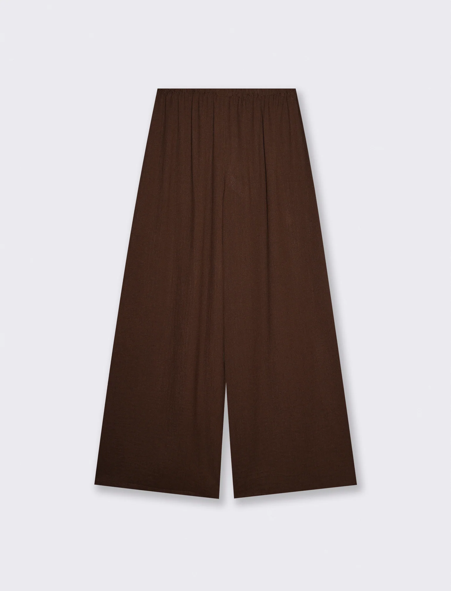 Pantalone Elasticizzato con Vestibilità Orbida - Moro
