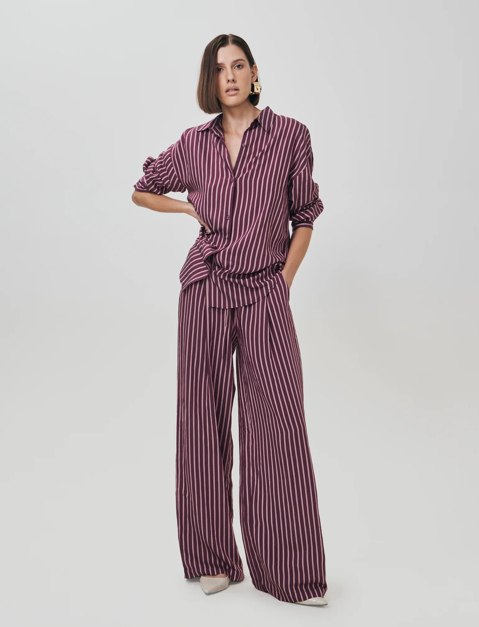 Pantalone Elastico a Righe Verticali - var 2 - Image 3