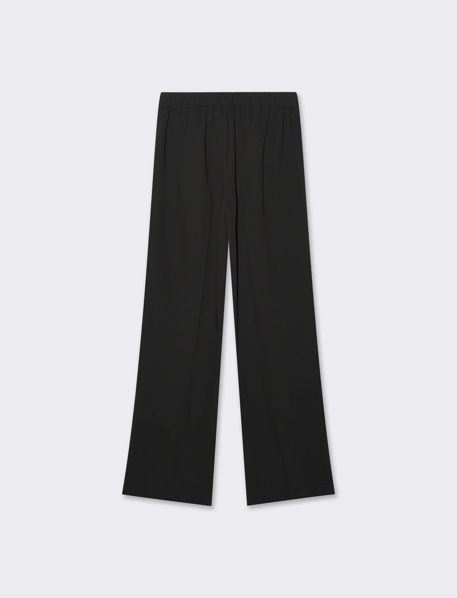 Pantalone gamba dritta da donna - Nero