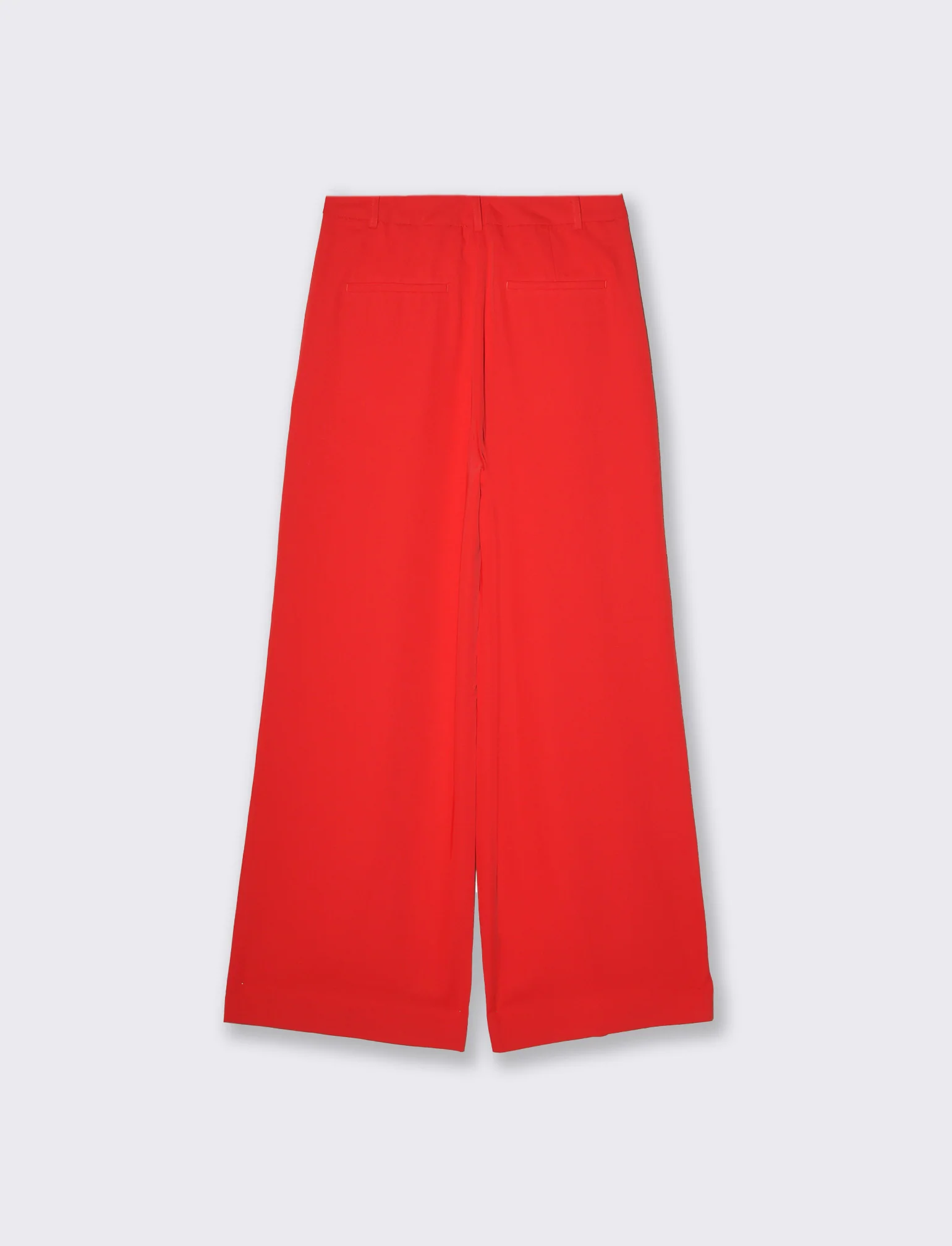 Pantalone gamba dritta da donna - Rosso - Image 4