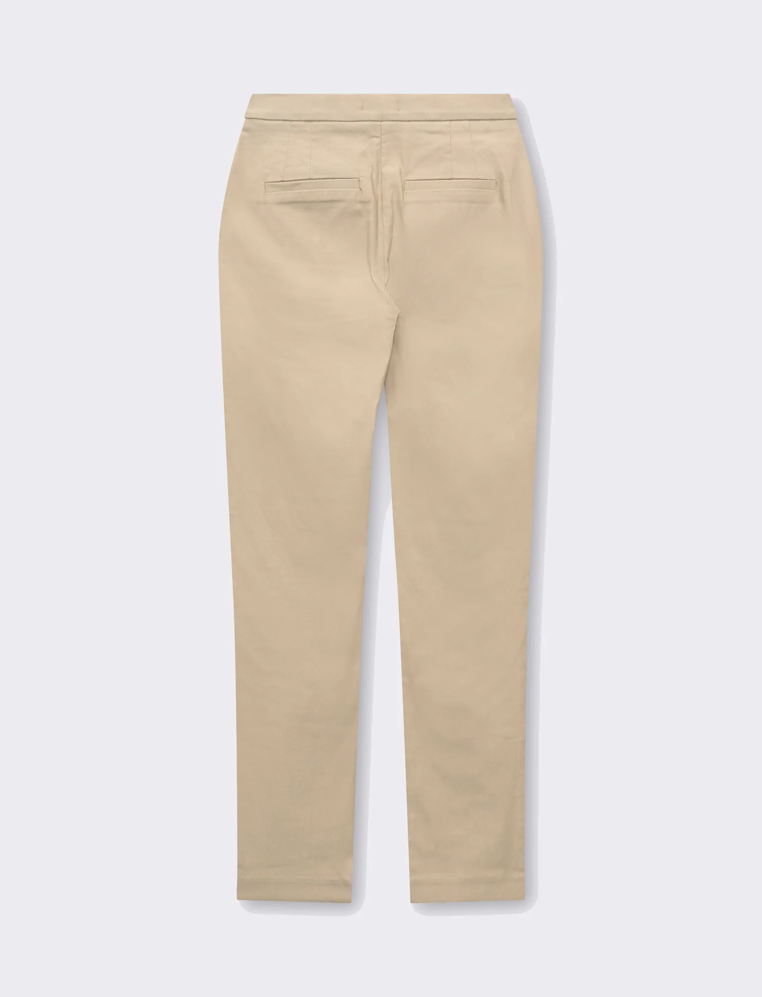 Pantalone in bengalina da donna - Beige corda - Image 5