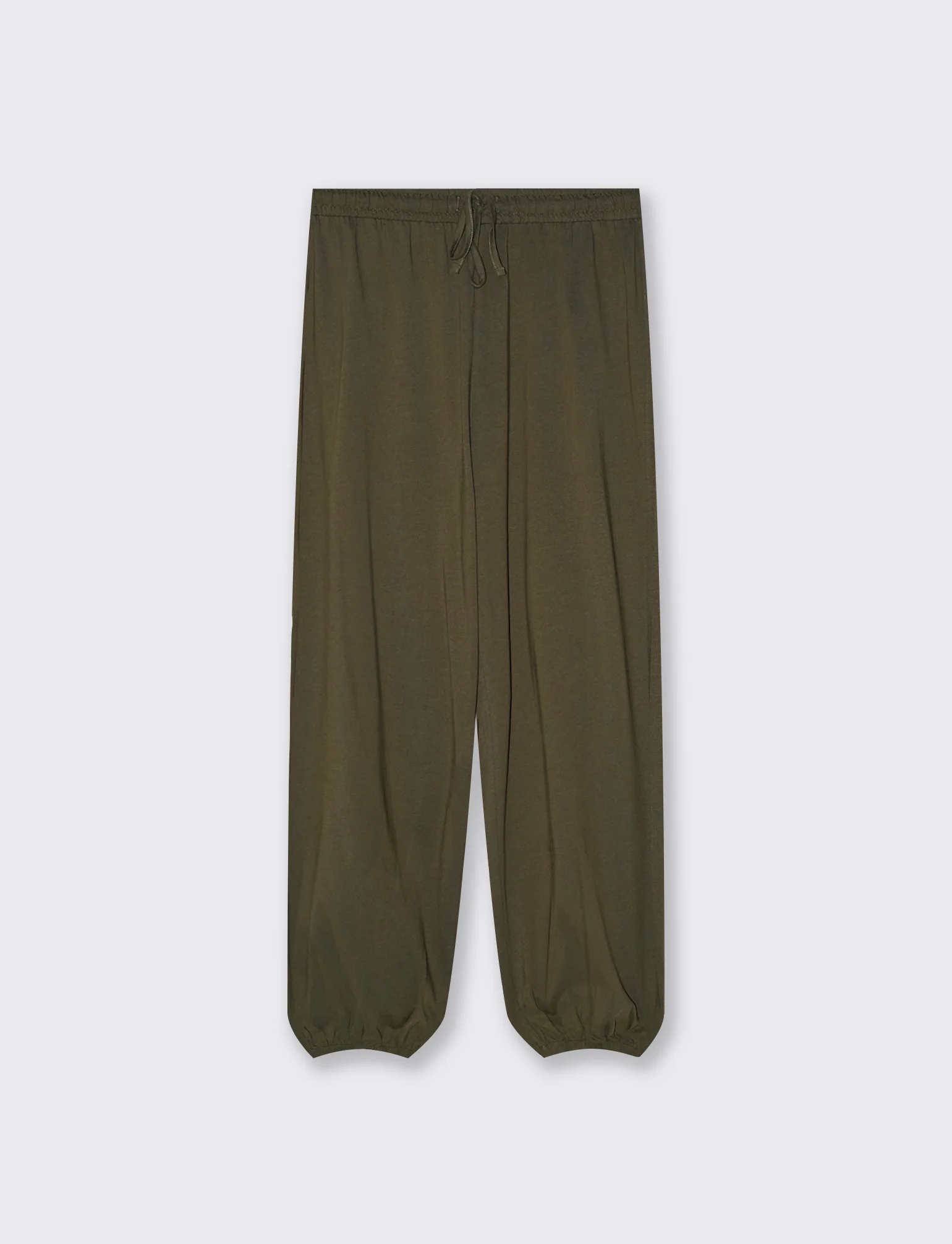 Pantalone in cotone con elastico in vita - Kaky 1