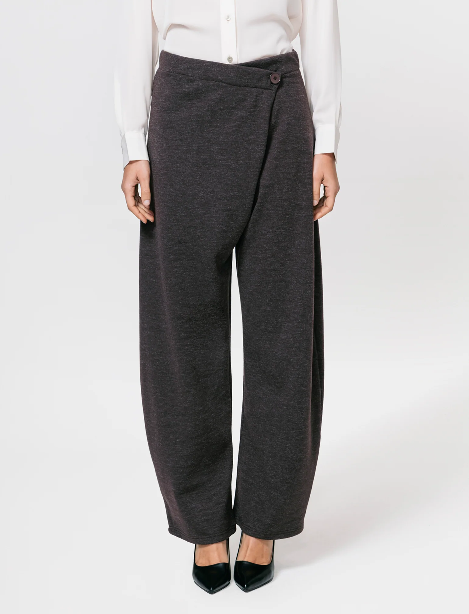 Pantalone in maglia - Moro - Image 4