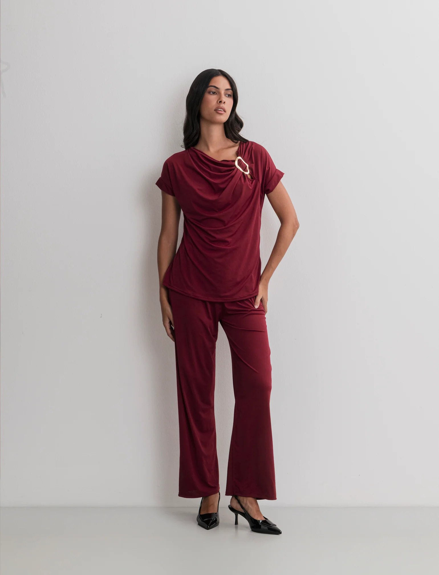PANTALONE IN MAGLIA - Vinaccia